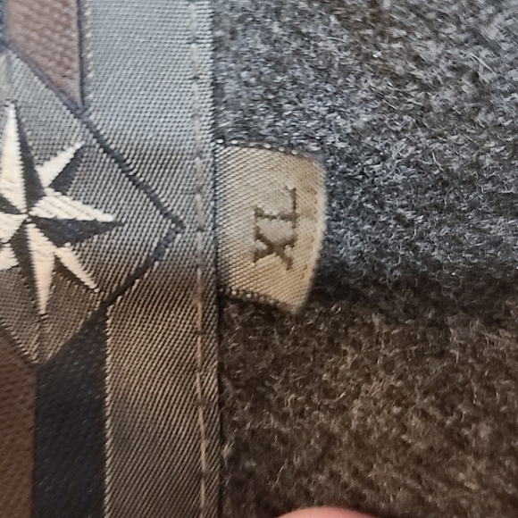 Members Only Men's Winter Coat KHAKI GREEN Snaps/Zips Quilted Lining Size XL EUC - Picture 10 of 12